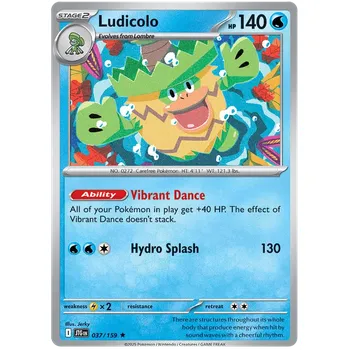 Sběratelská karetní hra Pokémon TCG Ludicolo 037/159 - Holo