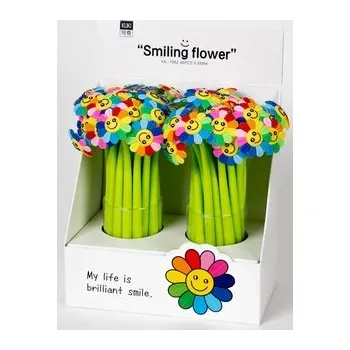 Kancelář Fandy Pero gelové Silky 01 Smilling flower mix