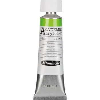Vodová barva Schmincke Akademie Akrylová barva 557 May Green 60 ml 1 ks