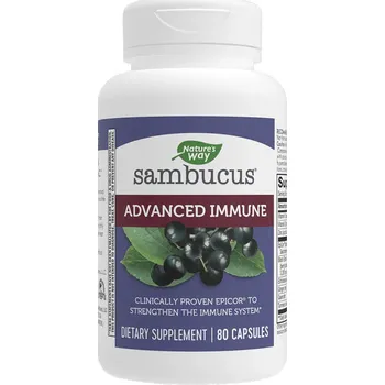 Fitness strava Nature's Way Sambucus Advanced Immune 80 kapslí