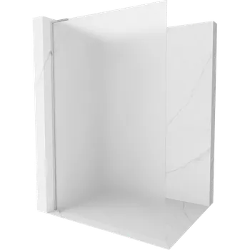 Mexen Kioto L sprchová stěna Walk-in 120 x 200 cm, matná, chrom - 800-120-103-01-30 Sprchové stěny