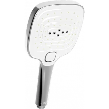 Sprchová hlavice Mexen R-17 3-funkční sprchová hlavice, chrom/bílá - 79517-02 Sprchové rukojeti
