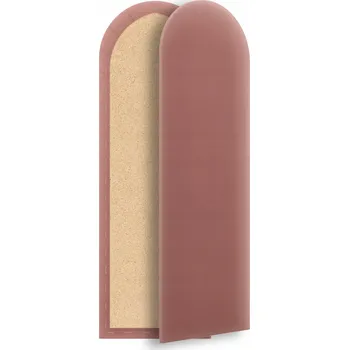 Obraz Čalouněný Panel na zeď PLOT WELUR MAGIC VELVET Starorůžová 30x100