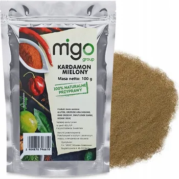 Koření Kardamom mletý 100 g MIGOgroup veganský vegetariánský