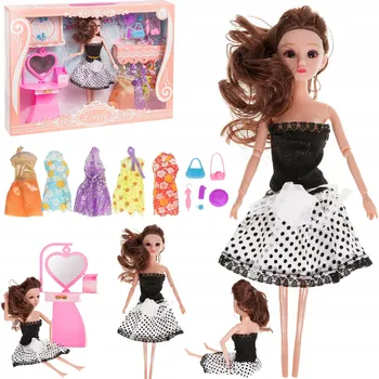 Panenka PANENKA ČERNÉ VLASY SADA H109924304