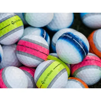 Golfový míček TaylorMade Tour Response Neon Stripe golfový míček, 1ks