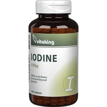 Fitness strava Vitaking Iodine 240 tablet