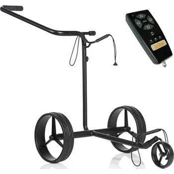 Golfový vozík JuStar Black 1.0 elektrický vozík + dálkový ovladač