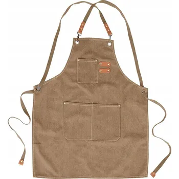 Kuchyňská zástěra Kuchyňská Zástěra bavlněná ochranná na vaření, grilování - zavazovací