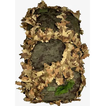 Kicking Mustang KMCS maskovací potah na batoh s 3D listy (velký) - Next-Gen Brown