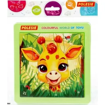 Hlavolam Hlavolam, logická skládačka "Žirafa" (25 dílků) (v sáčku) Wader P