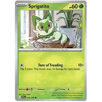 Sběratelská karetní hra Pokémon TCG Sprigatito 016/159