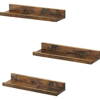 police Sada nástěnných polic LWS038T01