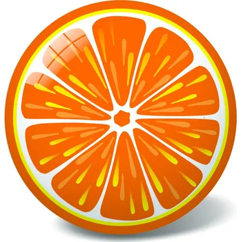 Dětský míč Míč pomeranč 23 cm