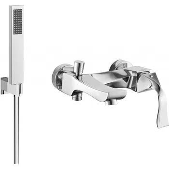 Vodovodní baterie Mexen Estrella R02 vanová baterie se sprchovým setem, chrom - 7233R02-00 Bateriové soupravy