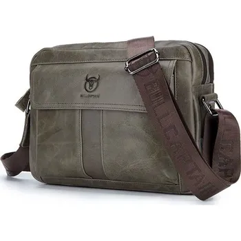 Bullcaptain pánská kožená vintage taška Ursan Šedá BULLCAPTAIN DJB035s2