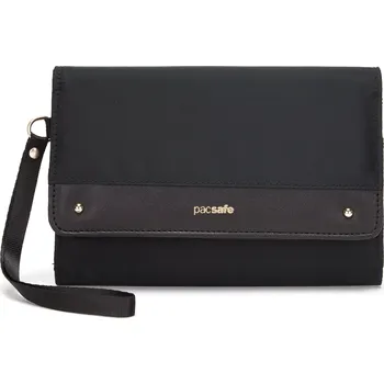 Peněženka Peněženka Pacsafe RFIDSAFE CLUTCH Black