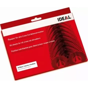 Kancelářská technika Olejový papír pro skartovače EBA, 18 listů A5