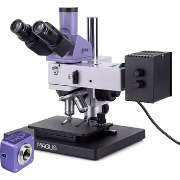 Mikroskop Mikroskop MAGUS Metal D630 (50-500x) s kamerou