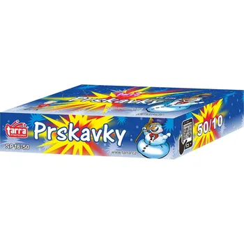Zábavní pyrotechnika ČÍNA PRSKAVKY 16 CM - SVATBA - PYROTECHNIKA - 500 ks - 50/10