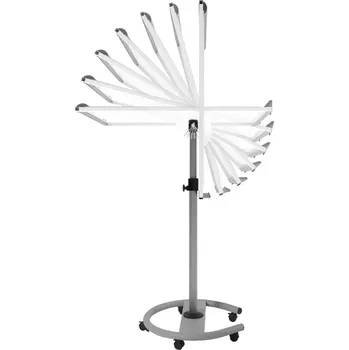 Flipchart Flipchart / stolek (2v1) Rocada 618, magnetický, na kolečkách, výškově nastavitelný