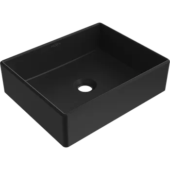 Mexen Goya umyvadlo na desku 40 x 32 cm, černá matná - 22184085 Koupelnové umyvadla
