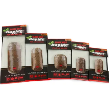 PVA Fox Náhradní PVA Sáčky Edges Rapide Refills Slow Melt Velikost: 55 x 120 mm 25 ks