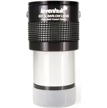 Barlowova čočka Levenhuk ED 2x - 1.25" pro teleskopy