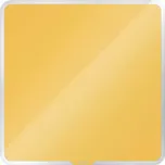 Magnetická tabule na zeď Leitz Cosy 450x450mm, teplá žlutá