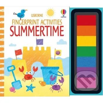 omalovánky Fingerprint Activities Summertime - Fiona Watt Usborne