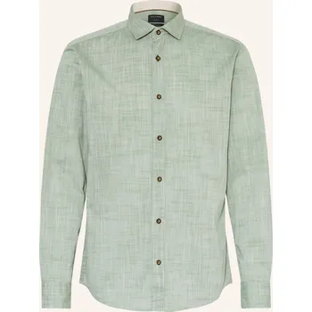 Pánská košile Olymp Pánská Krojová Košile Casual Regular Fit, zelená, 40