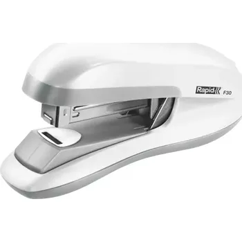 Stolní sešívačka s ploch. sešíváním Rapid F30, 30 listů, bílá