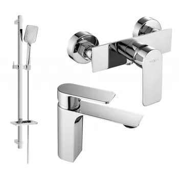 Vodovodní baterie Mexen Alexa DQ62 sprchová sada, chrom - 71204DQ62-00 Bateriové soupravy