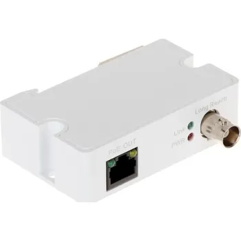 Bezpečnostní kamera Dahua LR1002-1ET-V3 ePoE Extender Přijímač, 1x RJ45, 1x BNC, dosah PoE až 800m