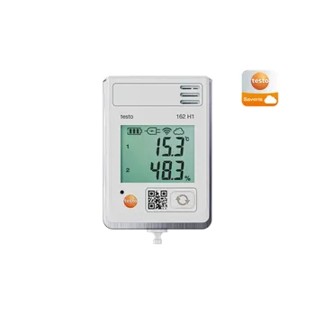 Revizní přístroj Testo 162 H1 - Online záznamník s displejem a integrovaným senzorem teploty a vlhkosti + DOPRAVA ZDARMA