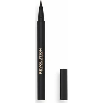 Tužka na obočí Makeup Revolution Medium Brown Hair Stroke Brow Pen - Tužka na obočí 0,5 ml