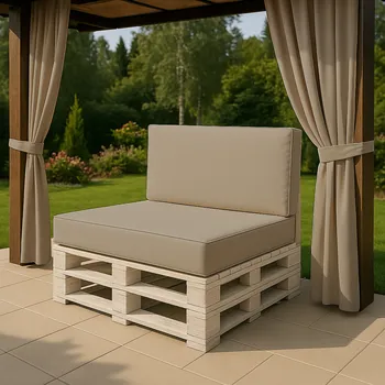 Galanterie Matrace s potahem 120x80x10 béžová