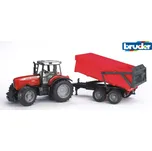 BRUDER 2045 MASSEY FERGUSON 7480 / Traktor s valníkem