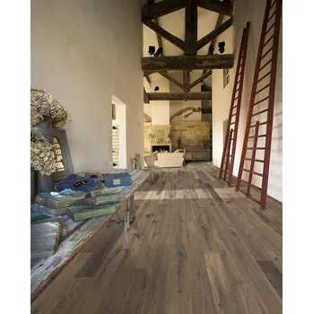 dřevěná podlaha Dřevěná podlaha třívrstvá KAHRS Artisan Dub concrete 151YCDEKFMKW195