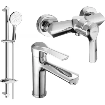 Mexen Sabre DB74 sprchová sada, chrom - 72104DB74-00 Bateriové soupravy