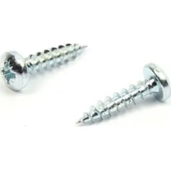 Spojovací materiál Vrut s půlkulatou hlavou s křížovou drážkou ZB – 4×16 mm