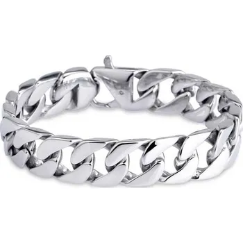 Náramek Steel Edge Náramek z chirurgické oceli pánský WJHB37 Délka náramku: 22 cm