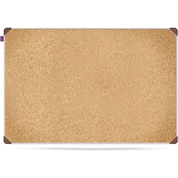 Korková tabule MEMOBE IDEA, 90x60cm, hlinikový rám