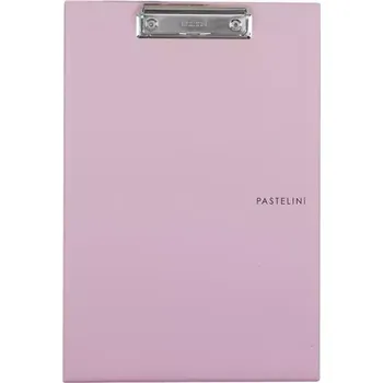 Psací podložka Psací podložka s klipem PASTELINI - A4, růžová