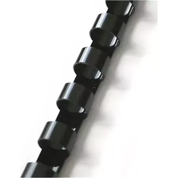 Vázací hřbet plastový hřbet 22mm černá 50ks