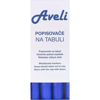 Popisovače sada AVELI modré