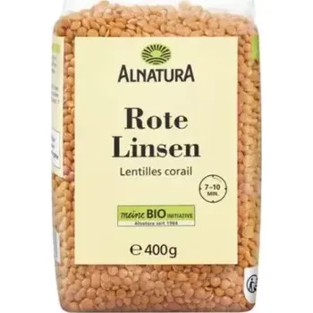 Luštěnina Čočka červená BIO 400 g Alnatura