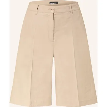 Dámské kraťasy Cambio Bermudy Adrienne Se Lnem, béžová
