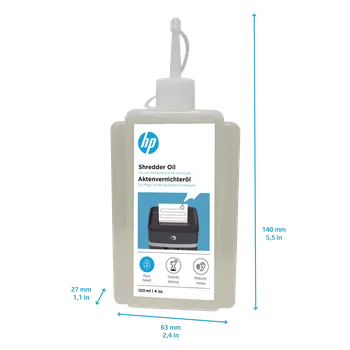 Příslušenství ke skartovačce HP olej pro skartovače 120ml