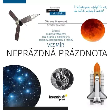 Hvězdářský dalekohled Kniha Levenhuk Vesmír. Neprázdná prázdnota. Vzdělávací publikace